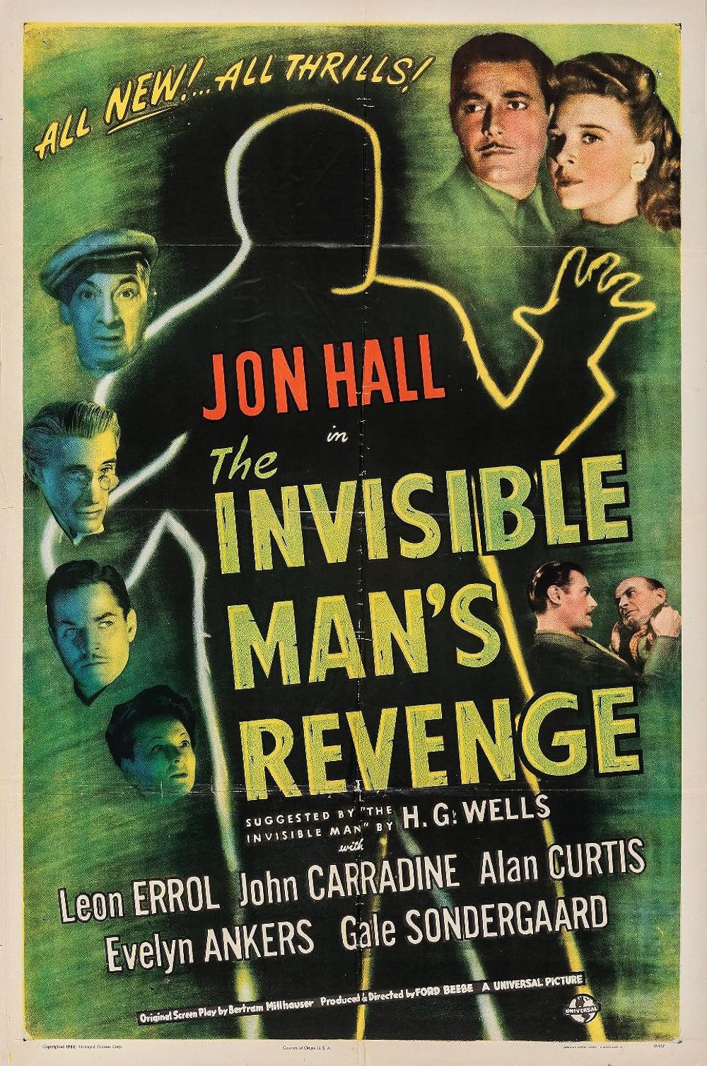 The Invisible Man's Revenge (1944) – Jiggy's Horror Corner